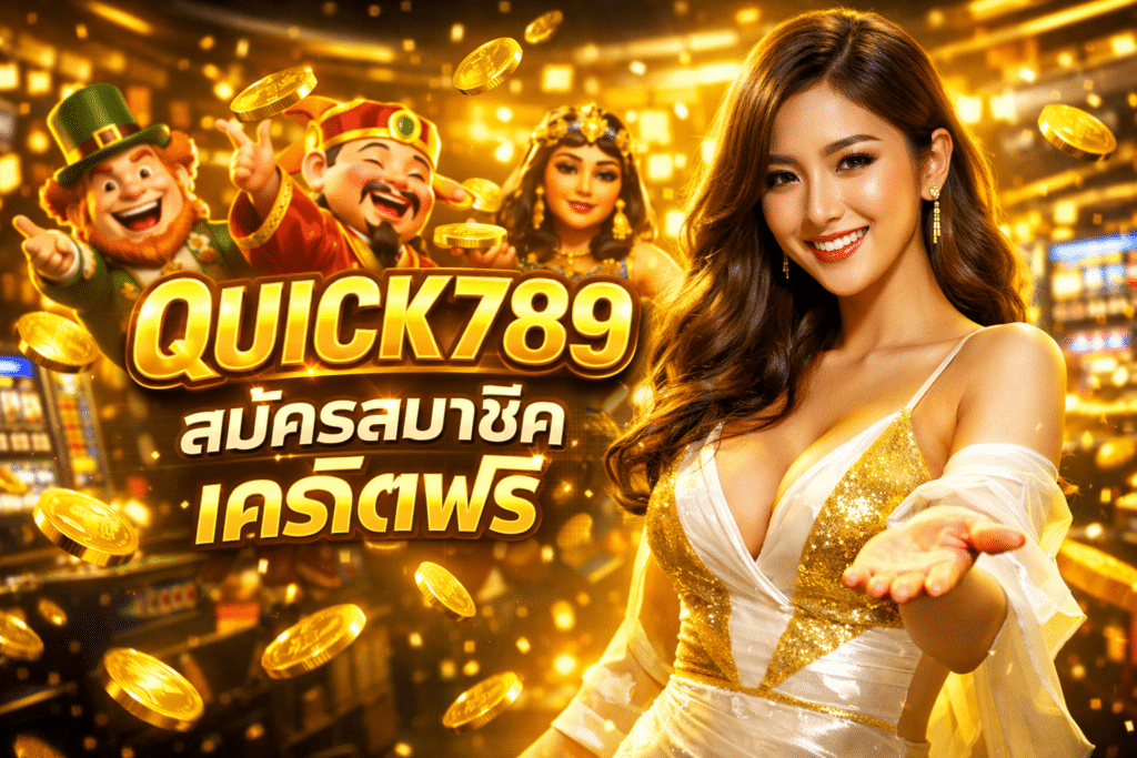QUICK789 สมัครสมาชิก เครดิตฟรี โปรโมชั่นเยอะ